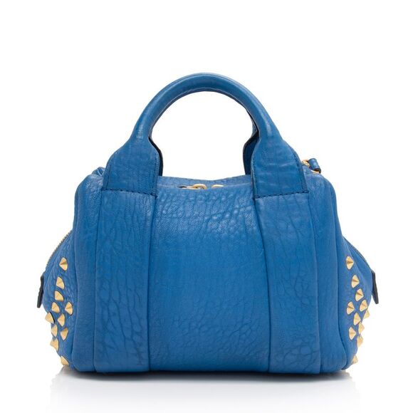 MCM Studded Leather Keana Mini Satchel - Picture 3 of 16